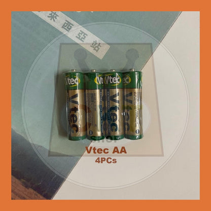 AA AAA Battery VTEC Extra Heavy Duty Bateri AA Kuasa Tinggi VTEC Battery TOCEBAL Bateri TOCEBAL
