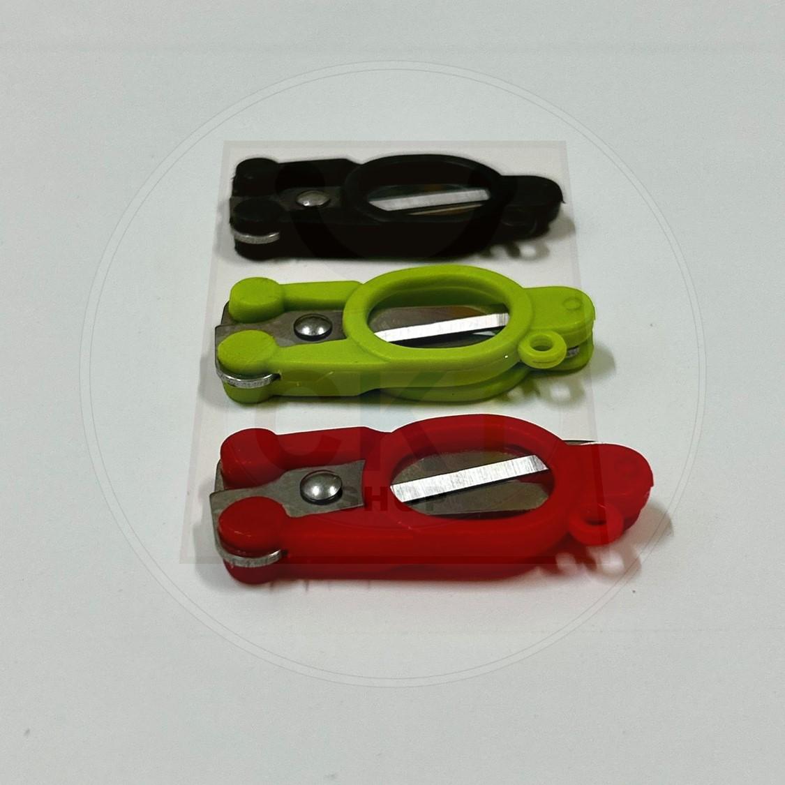 Travel Standard Steel Foldable Scissors Cut Office High Quality Gunting Lipat Small Folding Portable Scissors 6cm 10cm