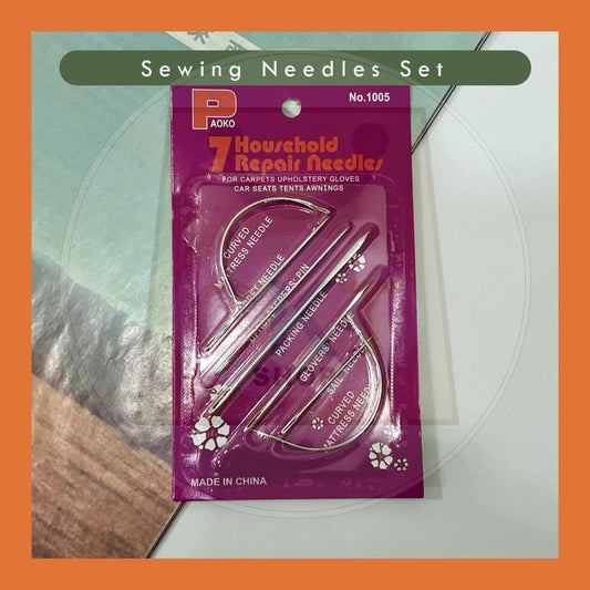 Repair Needle Jarum Menjahit Kasut Jarum Menjahit Awning Khemah Jarum Jahit Kusyen Kereta Jarum Jahit Kulit Dan Lain