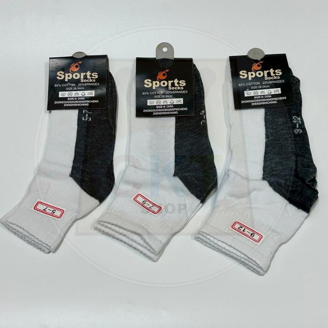Student Unisex School Black Socks Size S to XL Sarung Kaki Stokin Sekolah Kerja Keje Warna Putih Murah Cotton Stokin Plain Summer Ankle