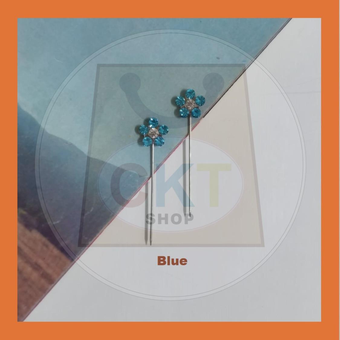 [READY STOCK] 2PCs set Pin Jarum Peniti Pin Shawl Brooch Jarum Peniti Kerongsang Pin Tudung Pin Hijab