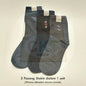 3 Pasang Stoking Kerja Lelaki Stokin Panjang Hitam Men Socks Office Long Black Sock
