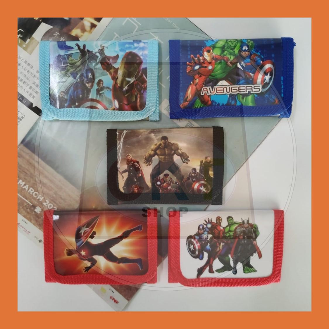 Kids Cartoons small wallet Dompet Budak Kanak-kanak Children Cartoon wallet Kids Wallet
