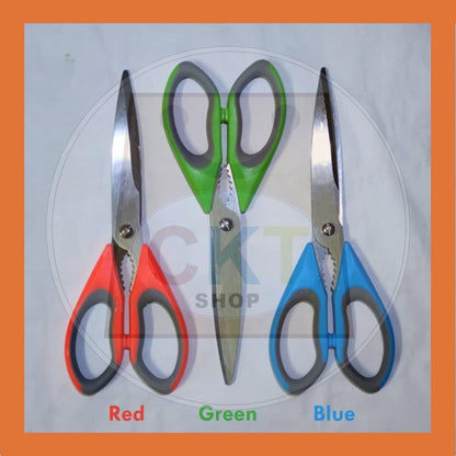 Stainless Steel Scissors Multi Function Kitchen Bone Scissors Gunting Dapur Ikan [READY STOCK]