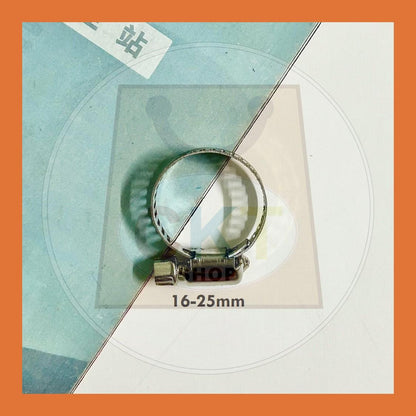 Stainless Steel Hose Clip Hose Clamp Adjustable Hose Pipe Clips Fastener Paip Clip Paip Clamp