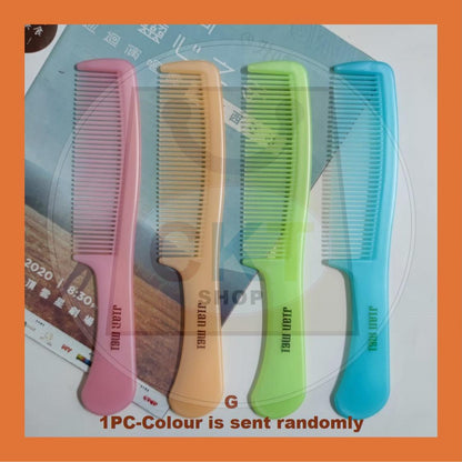 Comb Sikat Rambut  2s set Hair Lice Comb Sikat Kutu Plastik Tak Tajam Gadis Lady Cute Cartoon 2 in 1