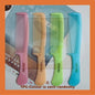 Comb Sikat Rambut  2s set Hair Lice Comb Sikat Kutu Plastik Tak Tajam Gadis Lady Cute Cartoon 2 in 1