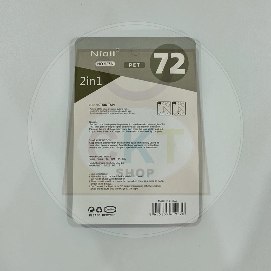 Long Length Economy 7mx5mm ODVEN 8966 Correction Tape No:8966 7m x 5mm Anti Break Smooth Stationery School Office Writing Plastic