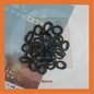 Korean Colourful Rubber Hair Ties Fashion Hairband Getah Rambut Hair Accessories Rope Ring Elastic Hairband Ponytail