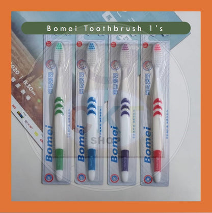 Bomei Adult Flexible Toothbrush Ultra Fine Bristles Dental Toothbrush Berus Gigi Tooth Brush  [READY STOCK]