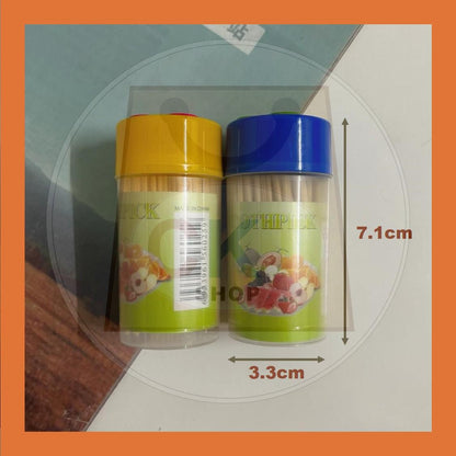 [READY STOCK] Disposable Toothpicks Pengorek Gigi 2 in 1