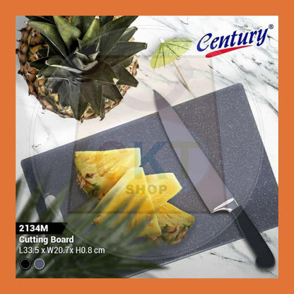 [READY STOCK] Black Marble Design Plastic Cutting Board BPA-Free Eco-Friendly & Antibacterial Papan Potong