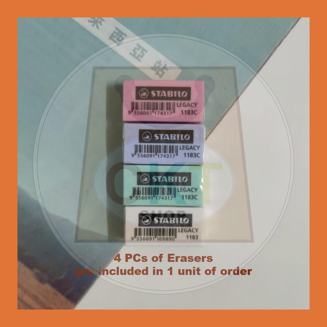 Stabilo Legacy Eraser 1183 / 1183C Rubber / Pemadam Office student